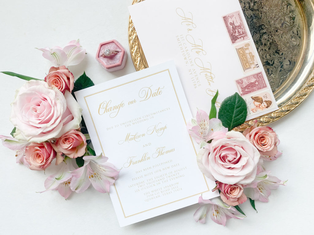 Change of Plans Wedding Stationery Information and Ideas | One Fab Day