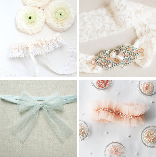 Where to find beautiful wedding garters on onefabday.com