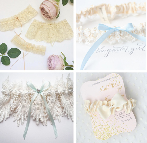 Where to find beautiful wedding garters on onefabday.com