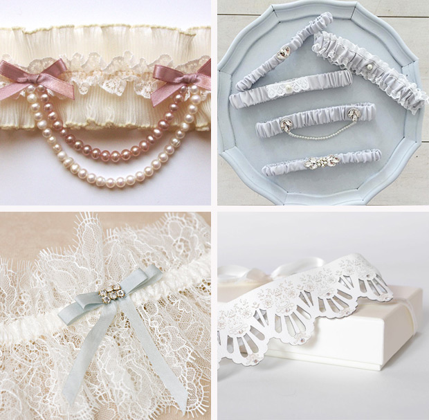 Where to find beautiful wedding garters on onefabday.com