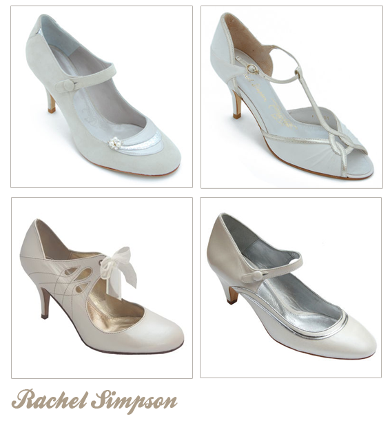 Rachel Simpson Vintage Bridal Shoes