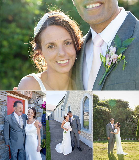 Pink and white wedding, Kerry, Ireland