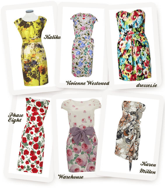 flower-sophisticated wedding guest dresses