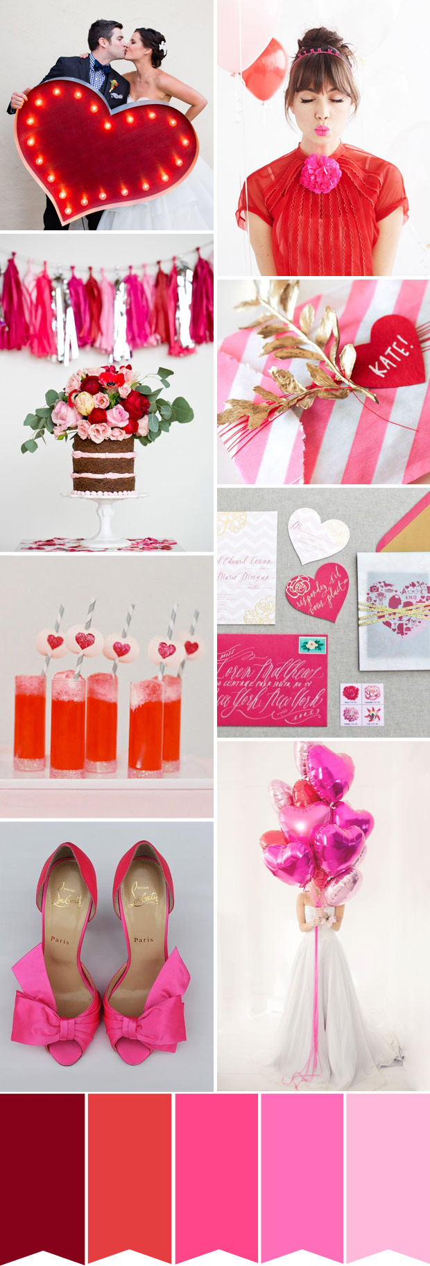 Valentines Wedding Inspiration