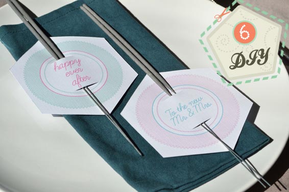 DIY Wedding Sparklers Template