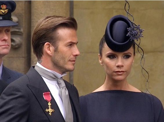 Victoria Beckham Wedding Hats Philip Treacy