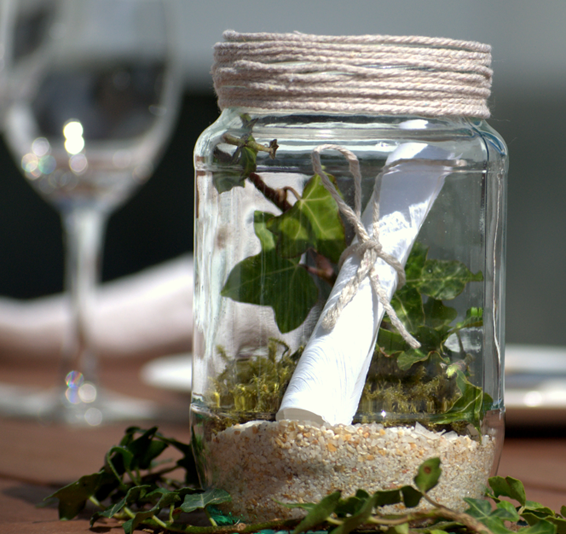 terrarium wedding DIY placeholder