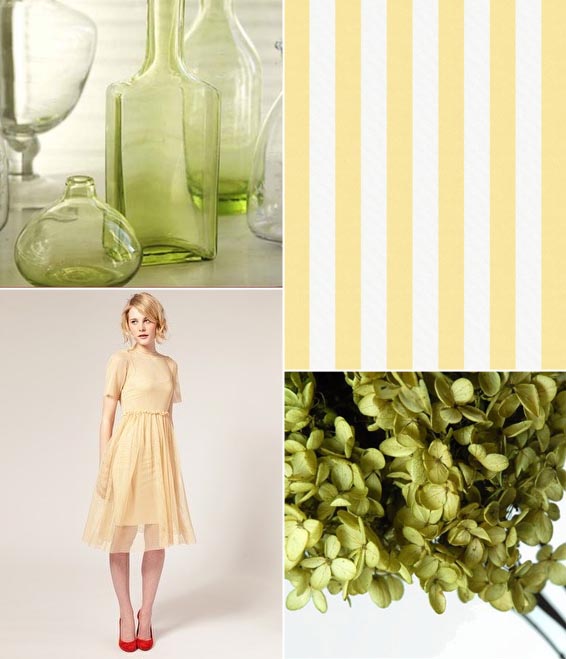 lemon lime wedding inspiration