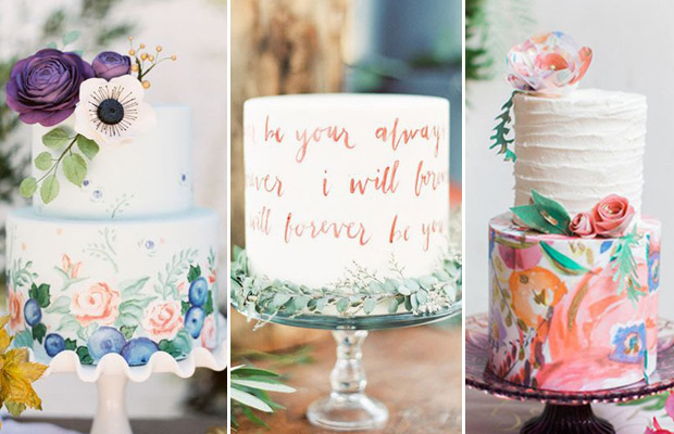 The Best Hand Painted Wedding Cakes | See them all on onefabday-com.go-vip.net