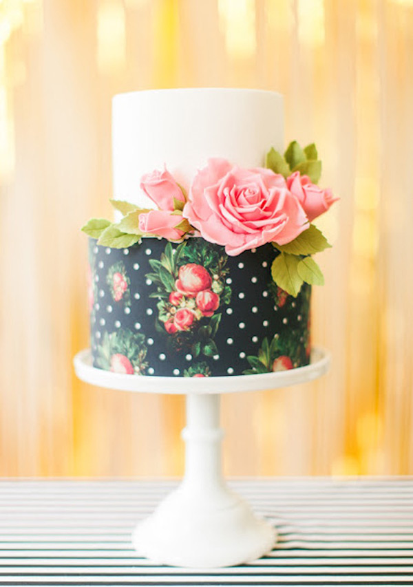 The Best Hand Painted Wedding Cakes | See them all on onefabday.com