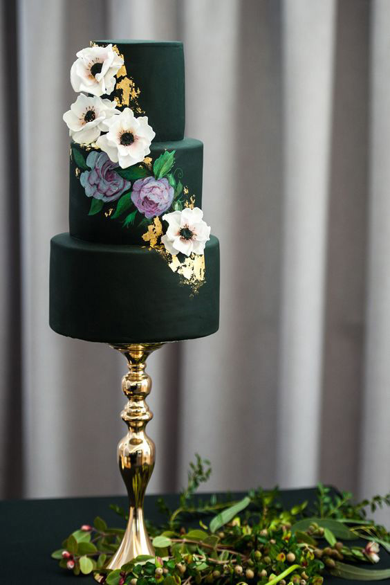 The Best Hand Painted Wedding Cakes | See them all on onefabday.com