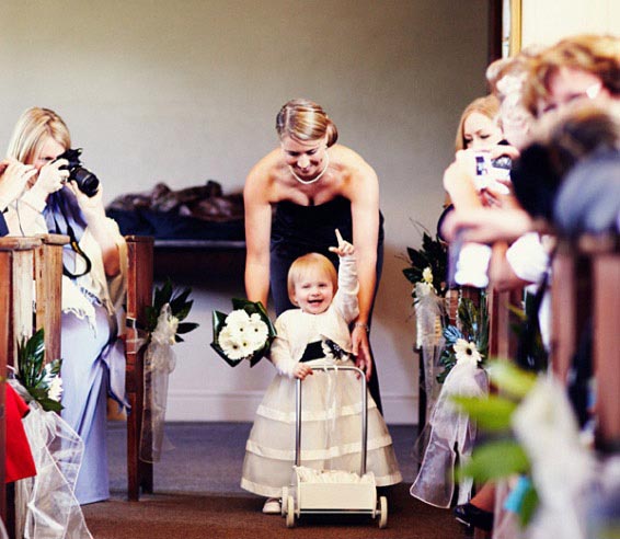 borris house wedding flowergirl