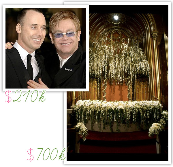 elton john wedding rings liza minelli wedding flowers