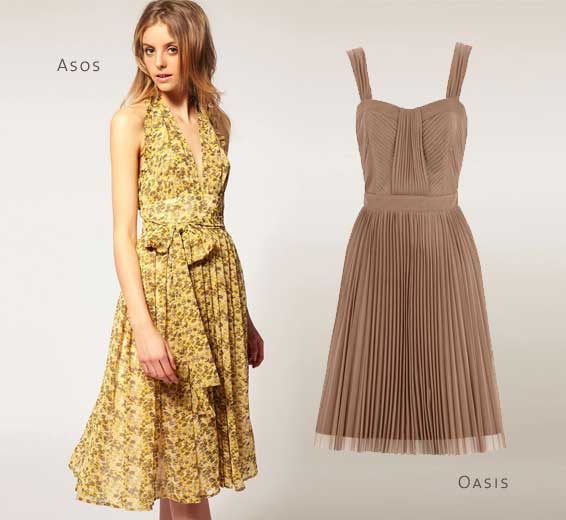 yellow brown bridesmaid dresses