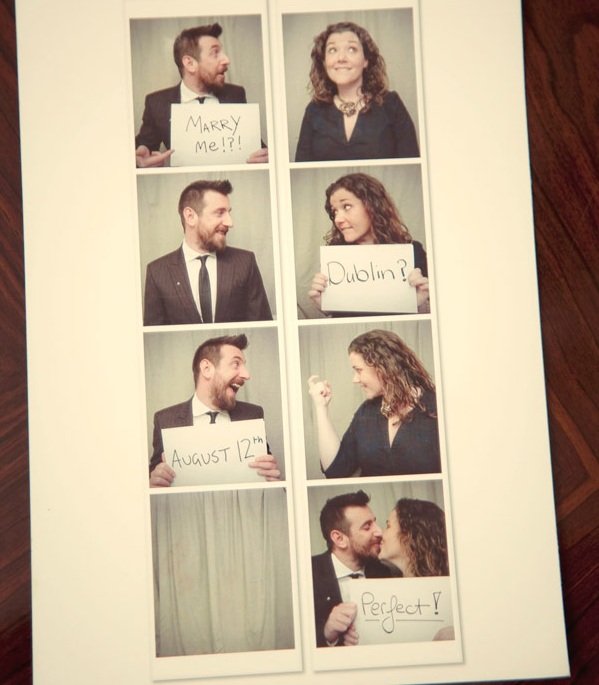 polaroid save the date lucy and joe