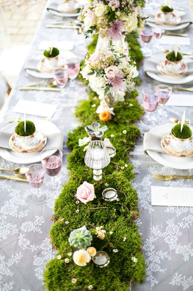 Moss Wedding Ideas | One Fab Day