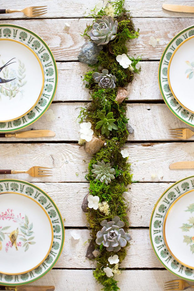 Moss Wedding Ideas | One Fab Day