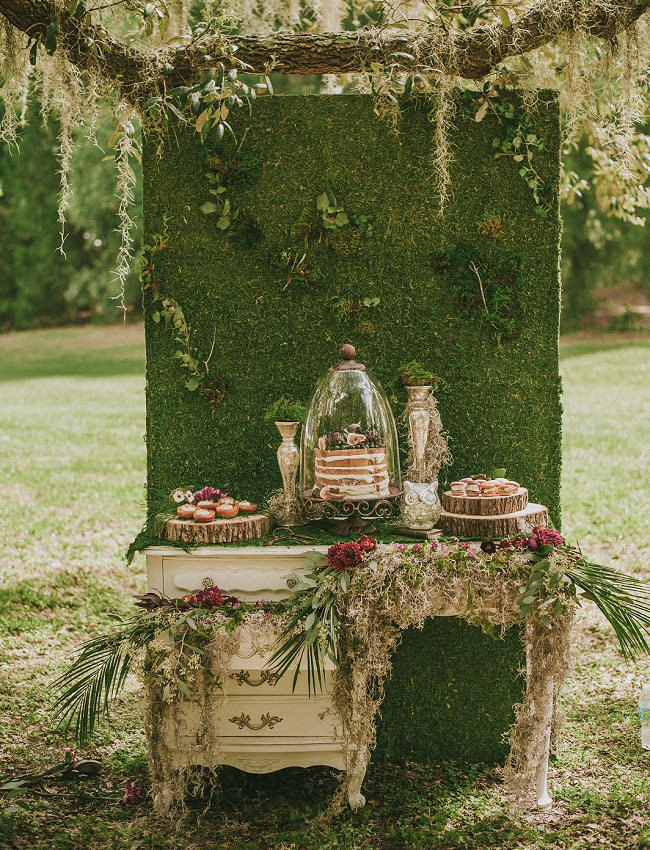 Moss Wedding Ideas | One Fab Day