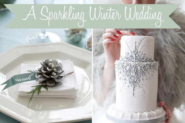 A Sparkling Winter Wedding