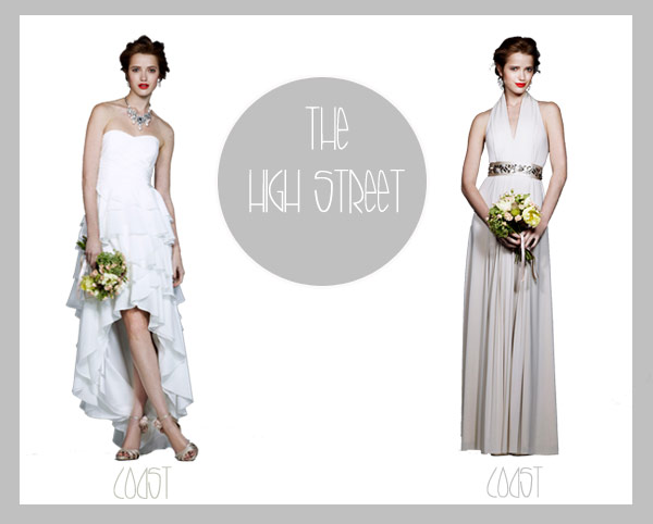 high street wedding dresses