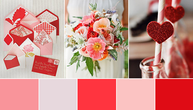 Pink and Poppy Wedding Colour Inspiration | onefabday-com.go-vip.net