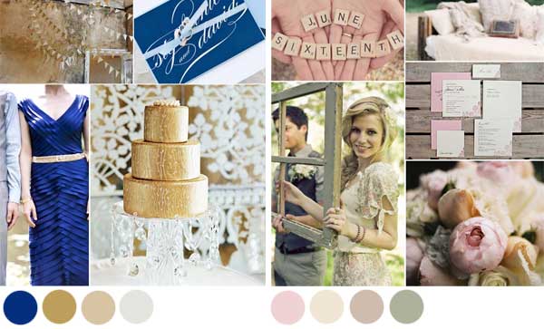 Wedding colour schemes