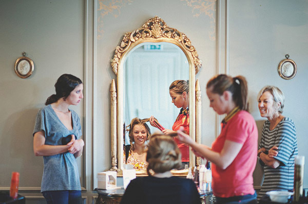 Bride Getting Ready - This Modern Love