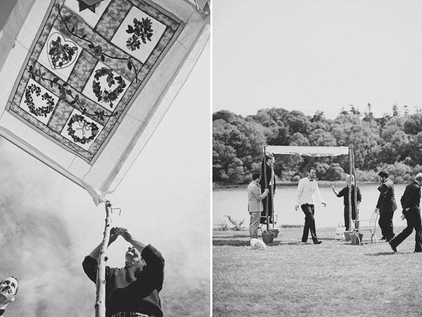 Wedding Chuppah Preparations - This Modern Love