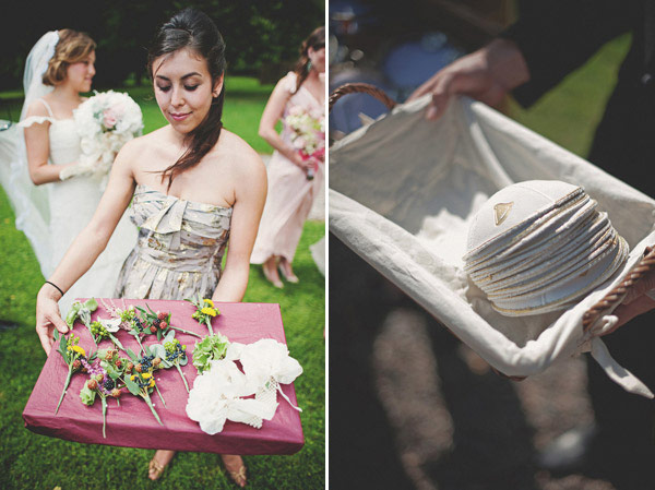 Buttonholes and Kippah - This Modern Love