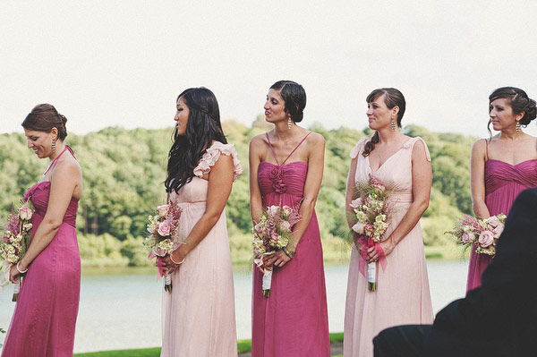 Pink Bridesmaid Dresses - This Modern Love