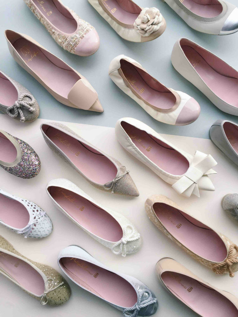 Pretty Ballerinas bridal flats | One Fab Day