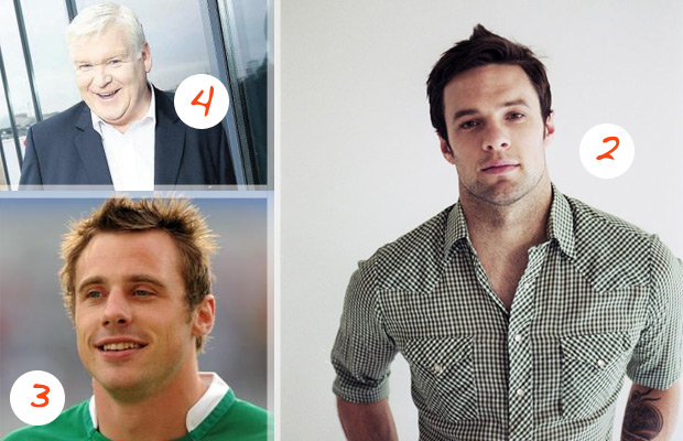 Derek Davis, Tommy Bowe, Niall Breslin