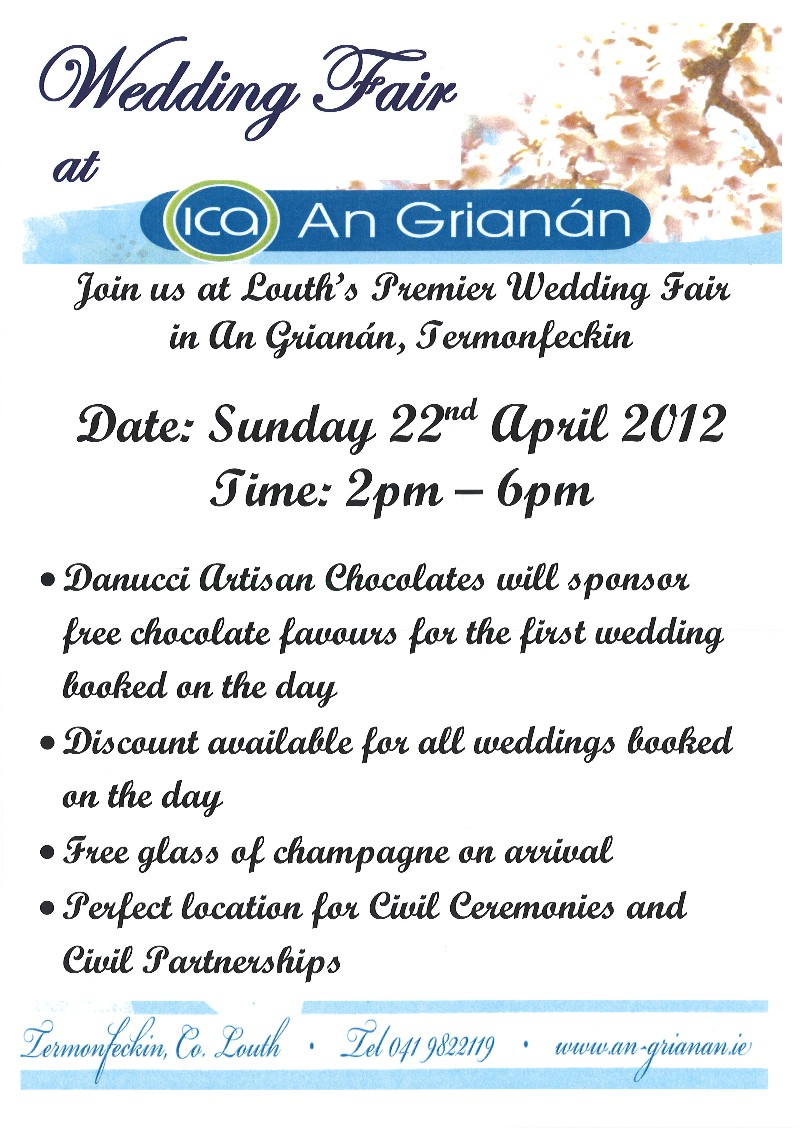 An GrianÃ¡n Wedding Fair