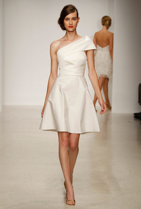 Amsale-Short-Wedding-Dress