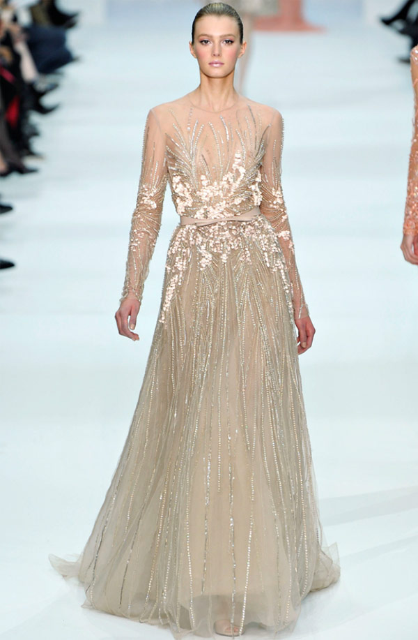 Elie-Saab-Blush-Wedding-Gown