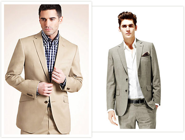 Jackets-and-trousers summer groomswear