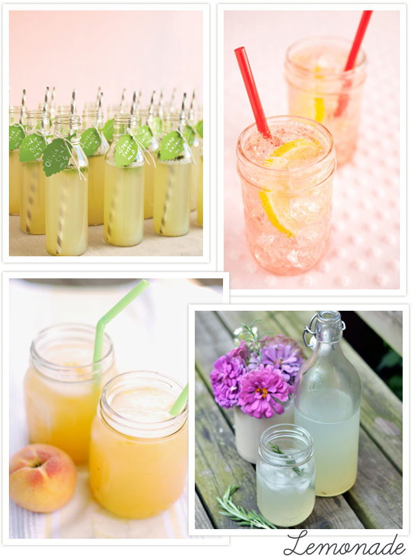 Lemonade - Summer Wedding Drinks