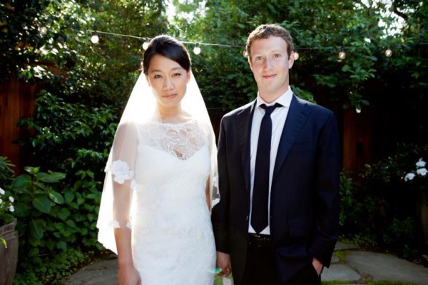 mark zuckerberg wedding priscilla chan