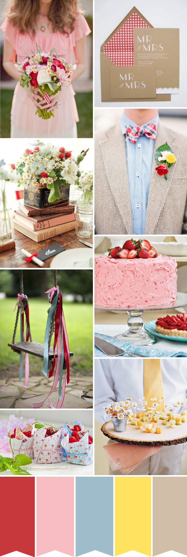 Rustic Picnic Wedding Inspiration