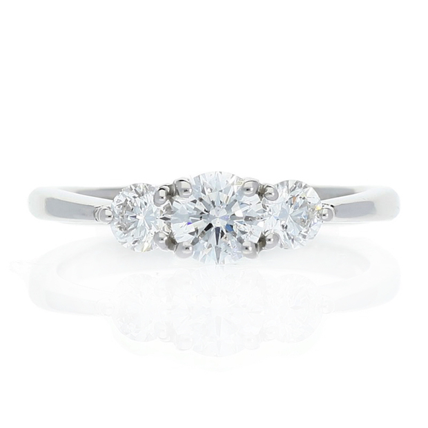 Three Stone engagement ring