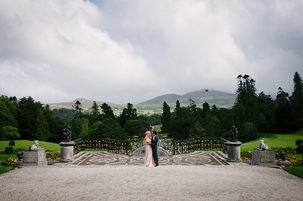 powerscourt house gardens wedding photography by brideen