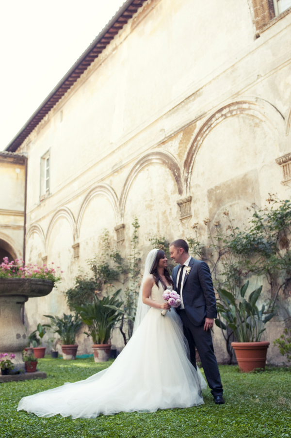 Italian wedding reception