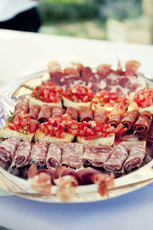 wedding canapes