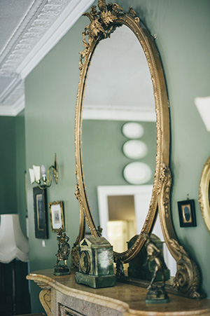 vintage mirror