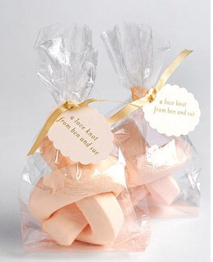 Marshmallow Wedding Favours