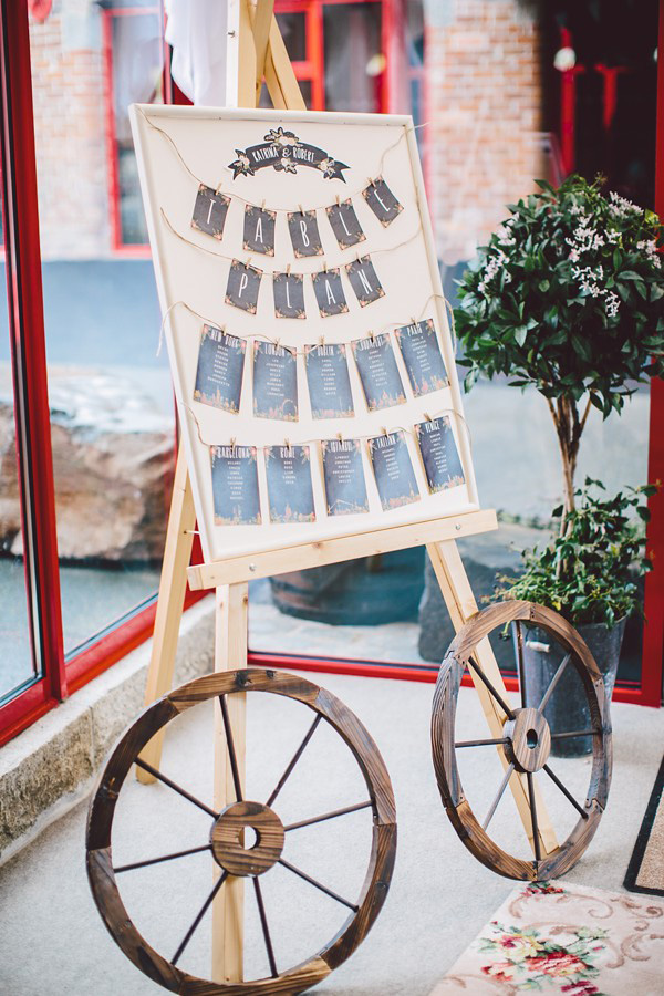 Old-Bicylce-Table-Chart-Gillian-Higgins-Photography-Riverdale-Barn http://onefabday-com-preprod.go-vip.net