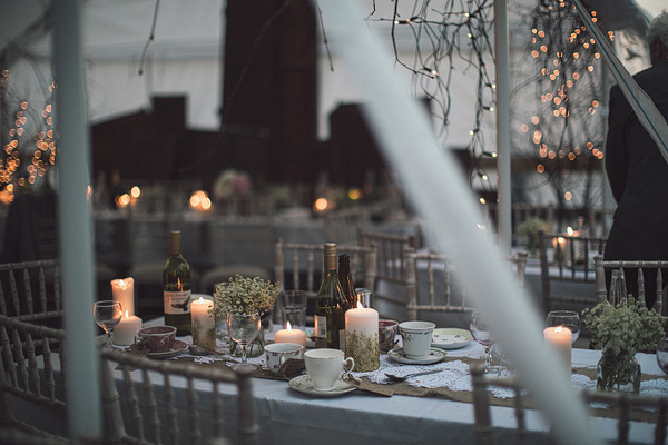 vintage table setting