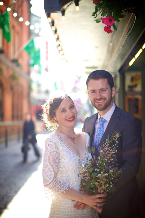 vintage bridal gown