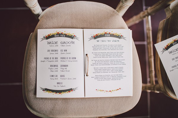 Rustic-Wedding-Ceremony-Booklet-Gillian-Higgins-Photography-Riverdale-Barn http://onefabday-com-preprod.go-vip.net