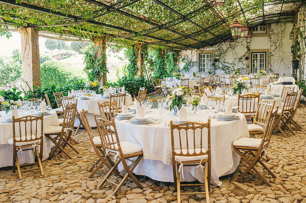 vine and foliage wedding decor